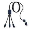 5-in-1 Charging Cable with Light-Up Logo - Nv vs